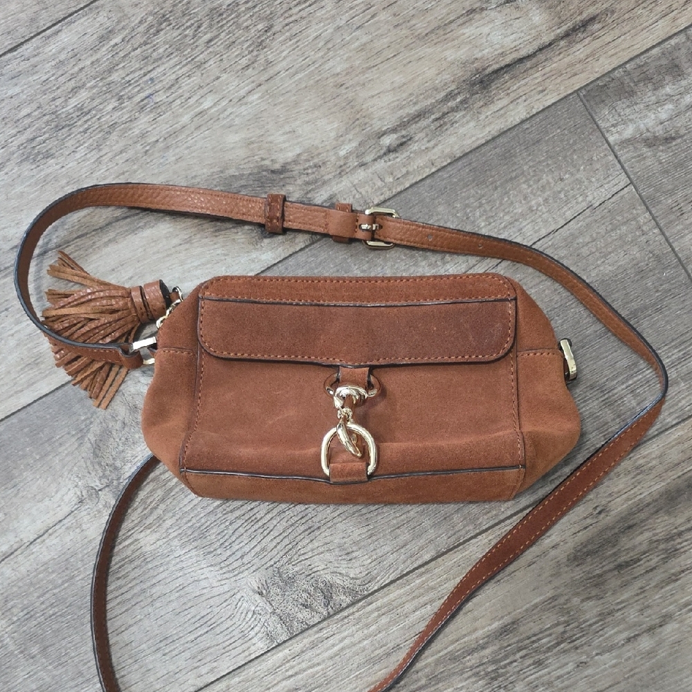 Rebecca Minkoff Mac Leather Signature Tassel Crossbody Bag